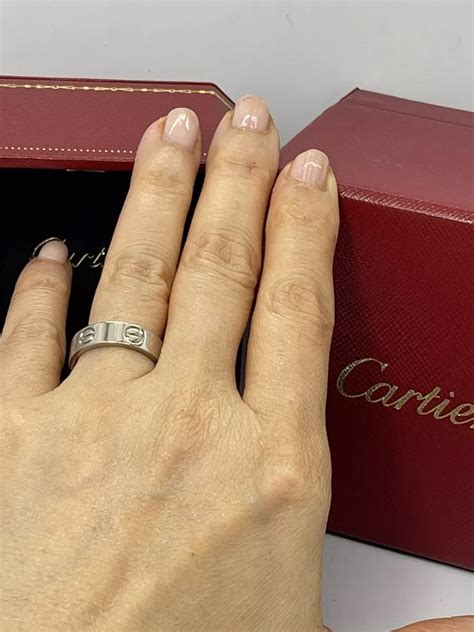 buy used cartier love ring|cartier love ring real.